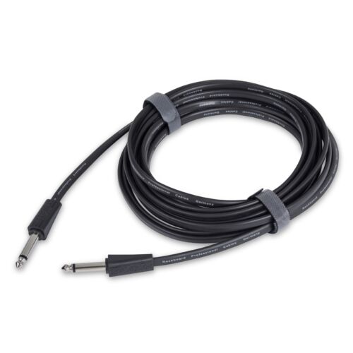 Rockboard Flat Lead (Instrument) Cable - 600 cm / 236.22" (~20 ft) - 1/4" Straight to Straight