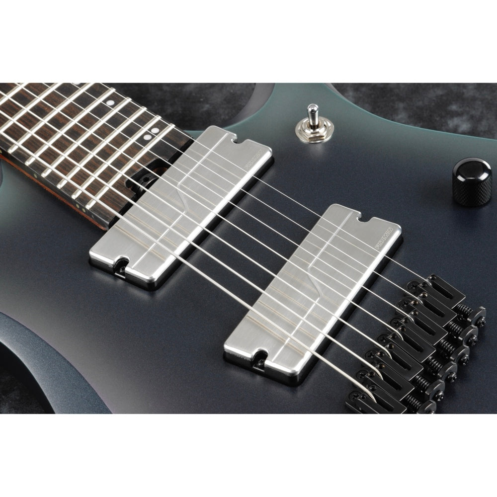 Ibanez RGD71ALMS RGD Axion Label 7-String Multi Scale Black Aurora Burst Matte w/Fishman Fluence Pickups