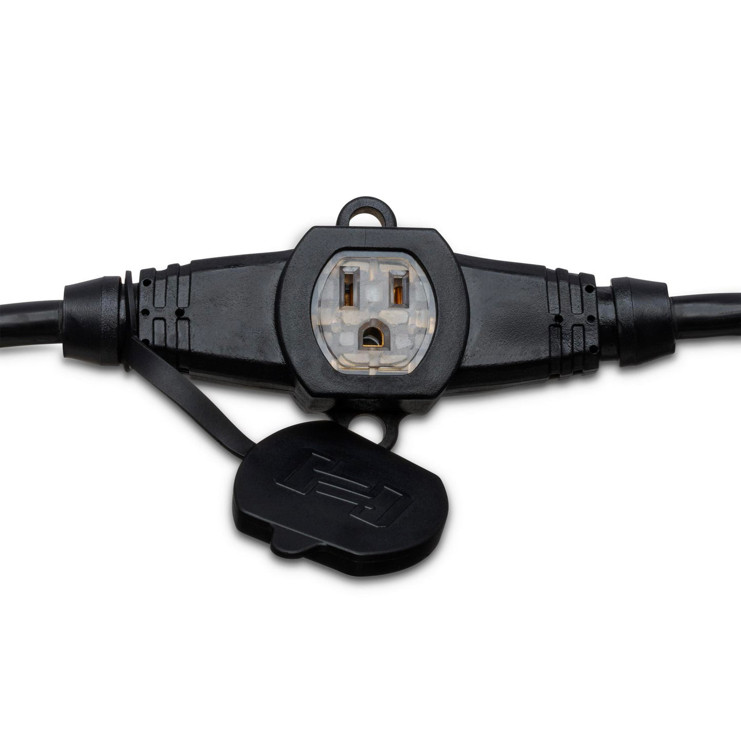 Hosa Power Distribution Cord, 3 X NEMA 5-15R to NEMA 5-15P, 12 AWG x 3 OFC, 25 ft