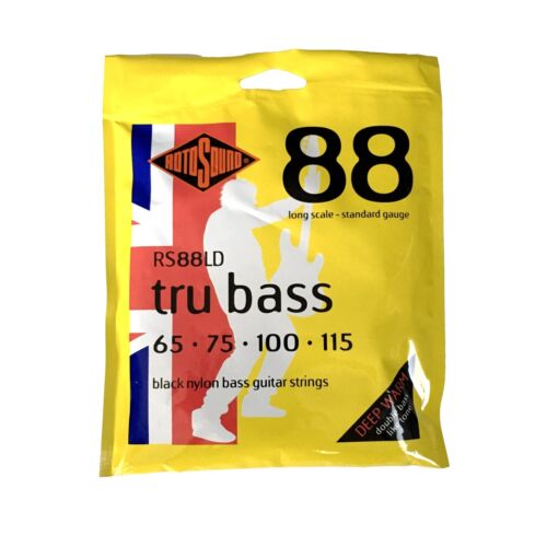 Rotosound RS88LD Tru Bass Black Nylon Bass Guitar Strings