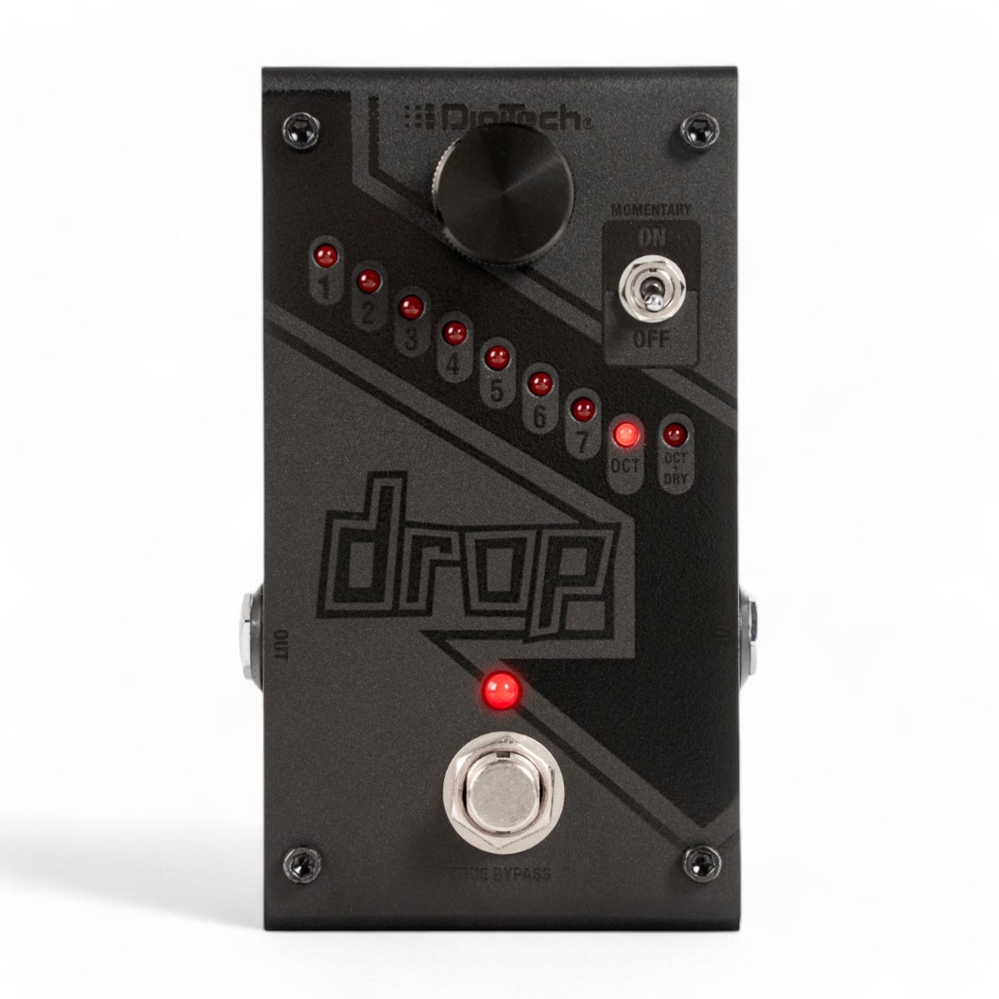 Digitech Drop Polyphonic Drop Tune Pedal, Black (Limited Edition)