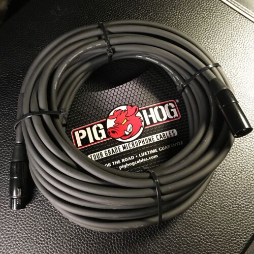 Pig Hog 8MM Tour Grade Microphone Cable, 50FT XLR (PHM50, Mic)