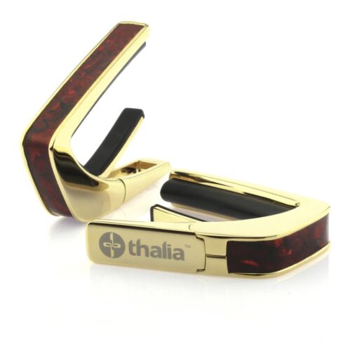 Thalia Capo - 24K Gold - Crimson Paua (Exotic Shell series)