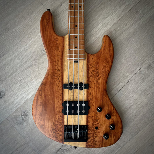 Sadowsky MetroLine 2022 Limited 21-Fret MM Bass, Snakewood/Ash, Natural Transparent Satin (22/150)