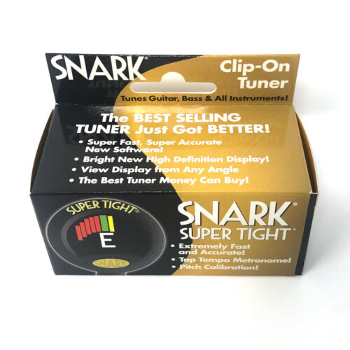 Snark ST-8 Super Tight Clip-On Chromatic Tuner for Guitars, Basses, and all Instruments