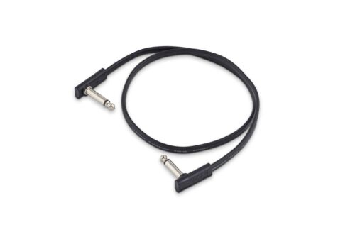 Rockboard Black Flat Patch Cable 1.96 ft / 60 cm / 23 5/8 in (RBO CAB PC F 60 BLK)