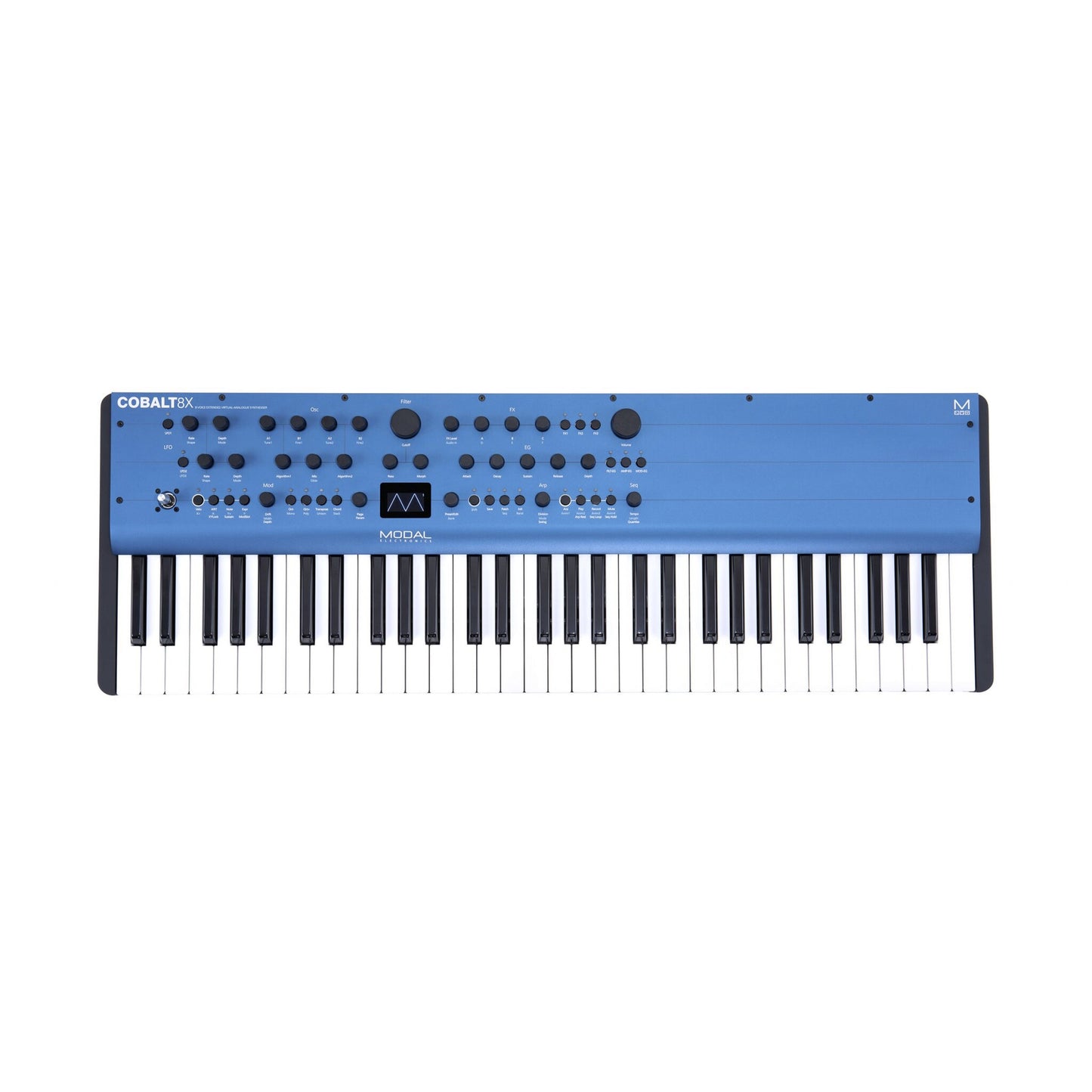 Modal Electronics Cobalt8X, 8-Voice Extended Virtual Analog Synthesizer with 61 Keys