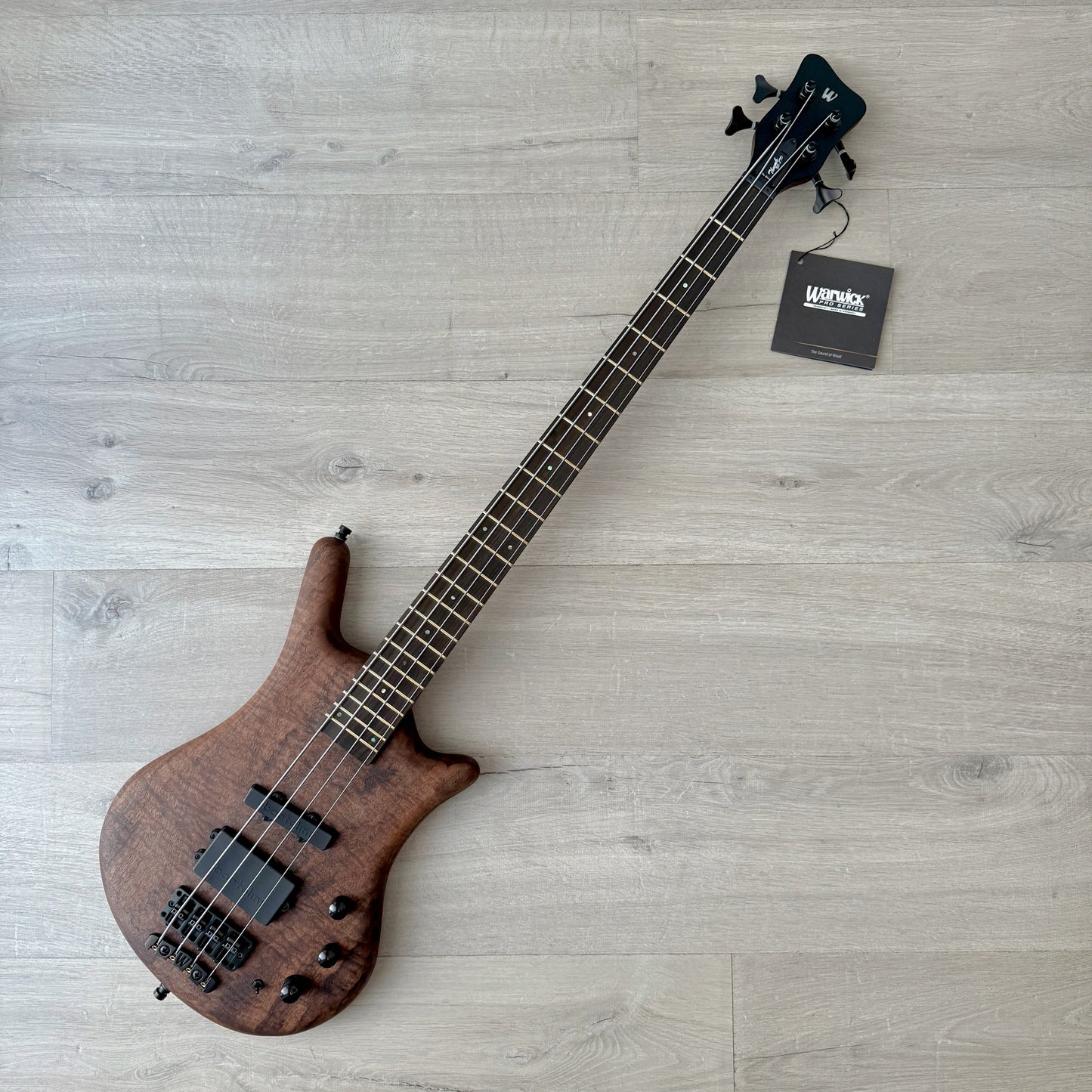 Warwick Teambuilt Thumb BO, Limited Edition 2024, 4-string Bass – Natural Oil Finish (027/115 Worldwide)