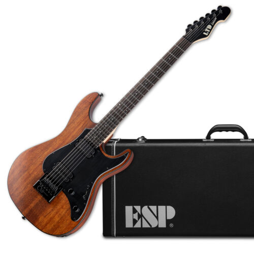 LTD (ESP) SN-1000 Evertune Koa, Natural Satin, with Form-Fit Hardshell Case (New for 2024!)