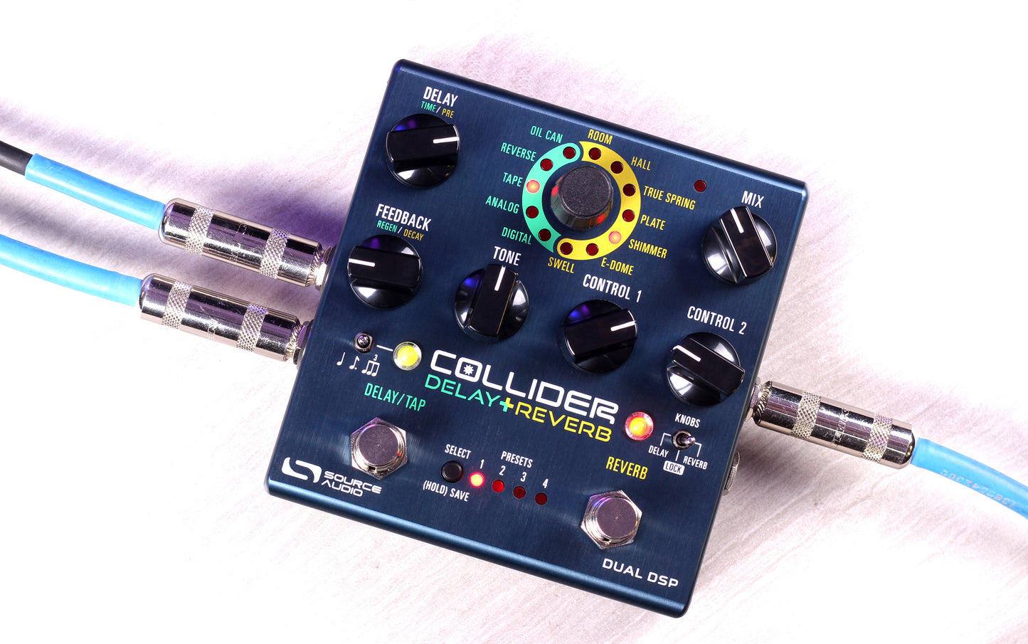 Source Audio Collider Delay+Reverb Pedal