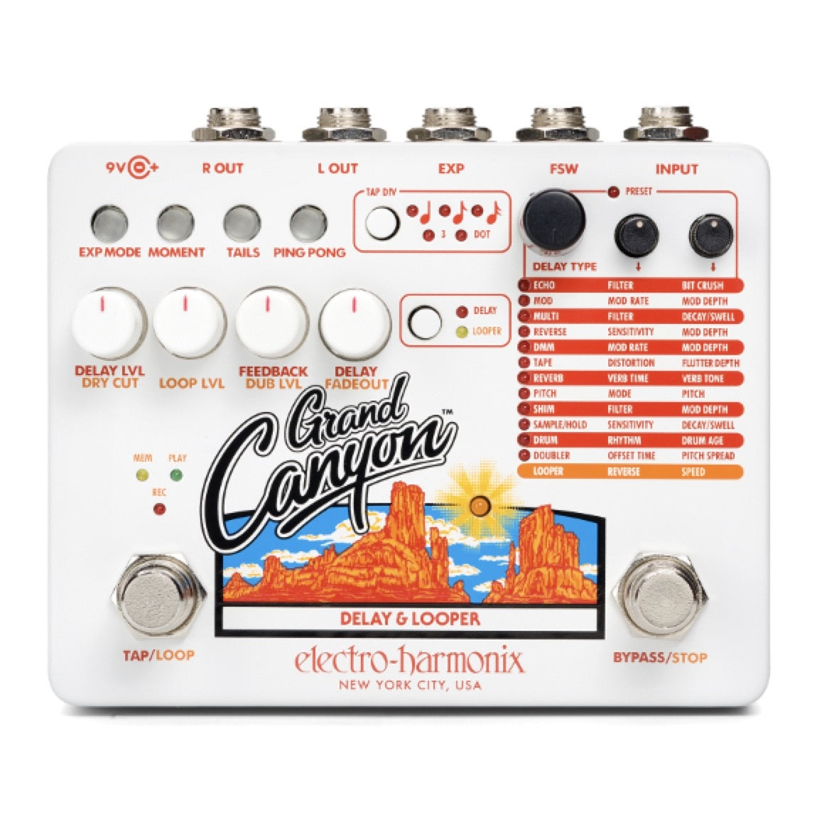 Electro-Harmonix Grand Canyon Delay & Looper