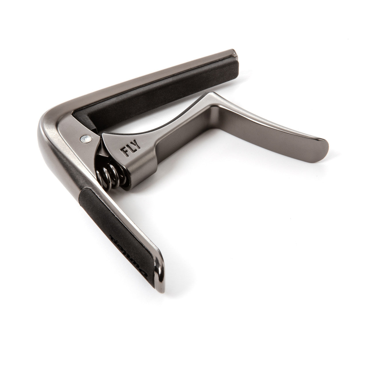 Dunlop Trigger Fly Capo, Curved, Gun Metal