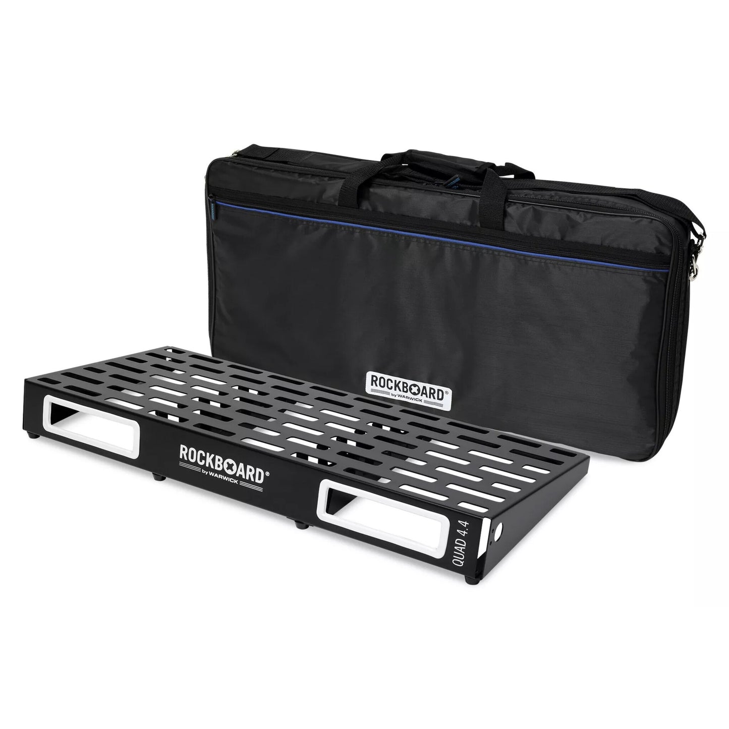 RockBoard QUAD 4.4, Pedalboard with Gig Bag (28.5" x 13", fits 9-18 pedals)