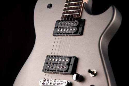 Cort MBM-1 Matt Bellamy (Muse) Signature Guitar with Kill Button, Starlight Silver