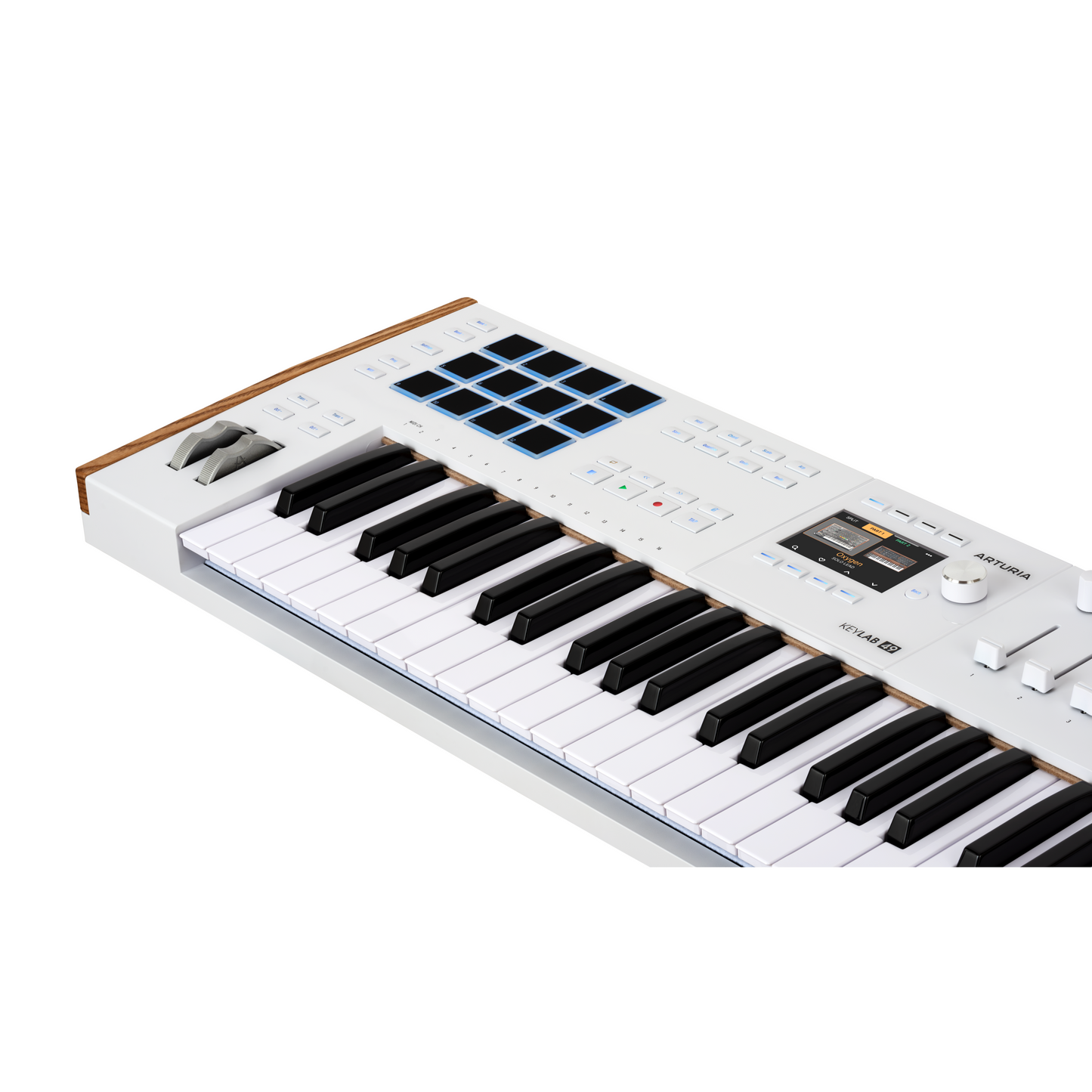 Arturia KeyLab 49 mk3 White — 49 Key USB MIDI Keyboard Controller with Analog Lab Pro Software Included