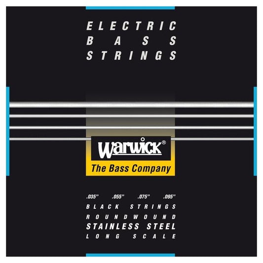 Warwick Black Label Bass Strings 4-String (Long Scale) Set, Light 035/095 (40230 L 4)