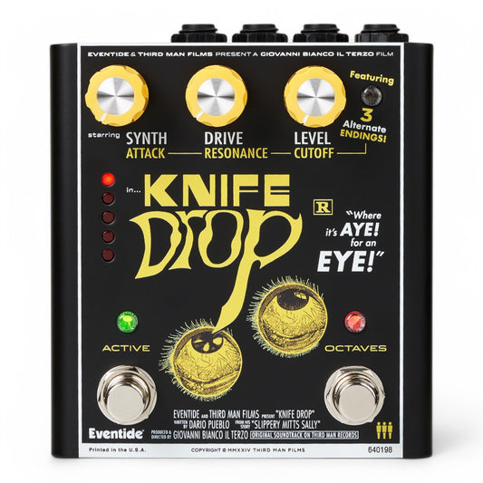 Eventide Knife Drop by Third Man Fuzz Octave Synth