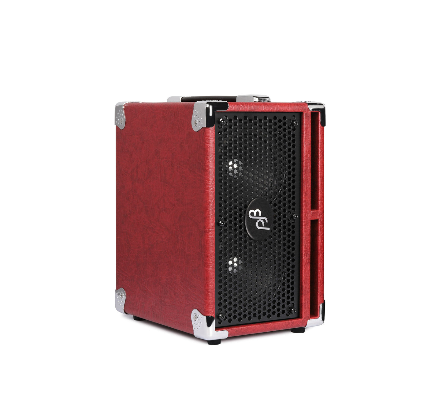 Phil Jones Bass C2-R Compact 2 200W 2 x 5" 8-ohm 40Hz-15KHz "Piranha" Series Bass Cabinet, Red