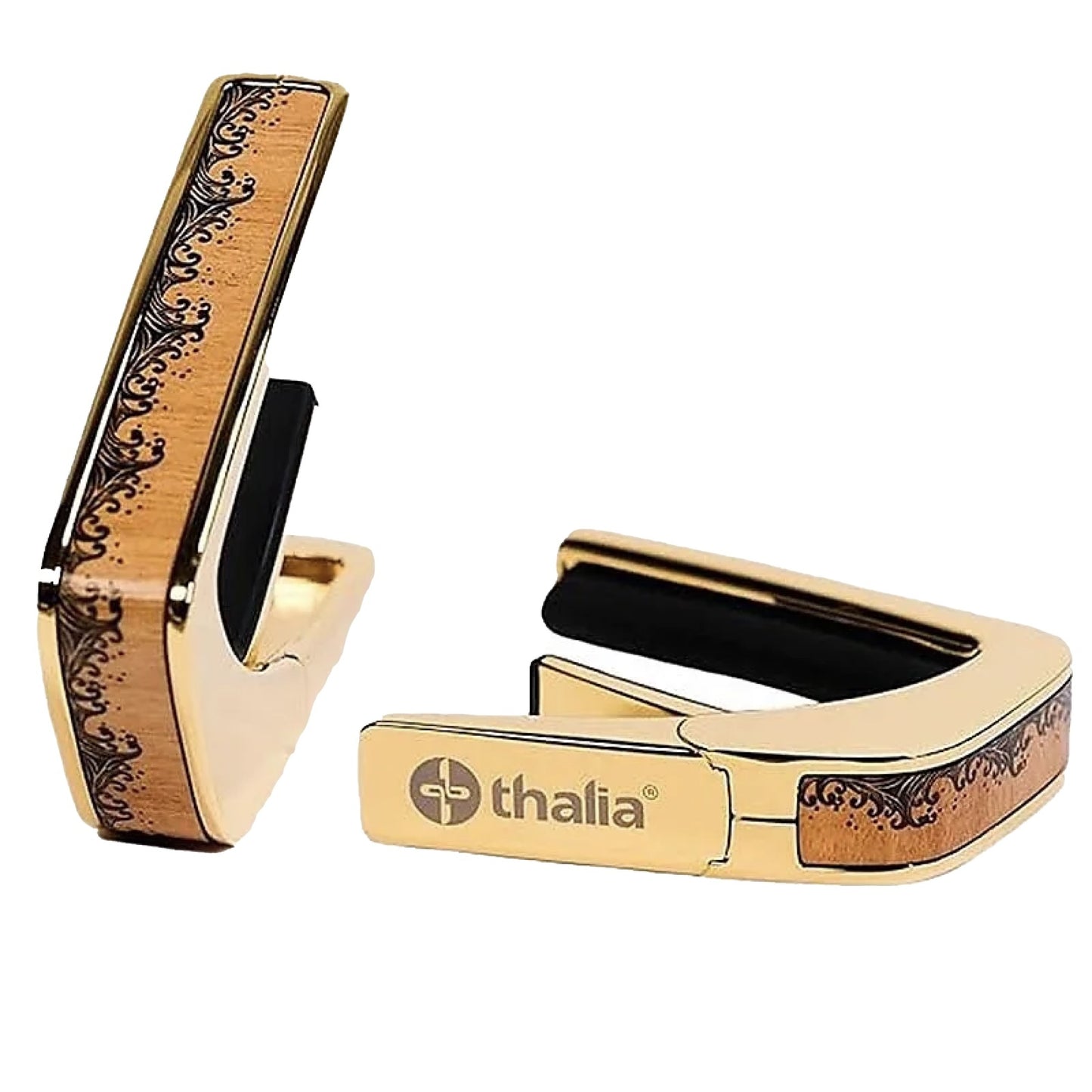 Thalia Capo - 24K Gold - Flamed Maple Waves