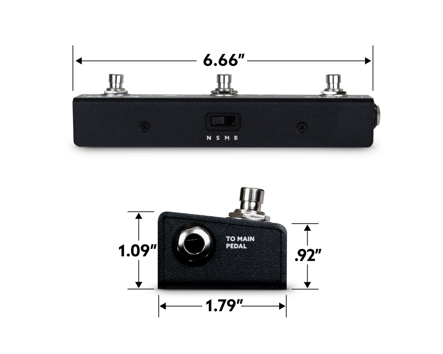 Barn3 OXU Three Universal Switch for Effects Pedals