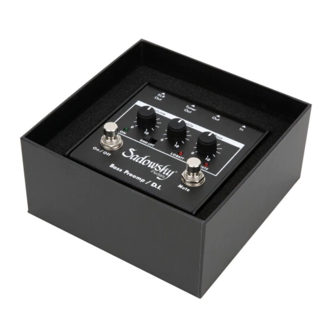 Sadowsky SBP-1 v2 - Outboard Bass Preamp / DI - Give Your Bass the Famous Sadowsky Sound!