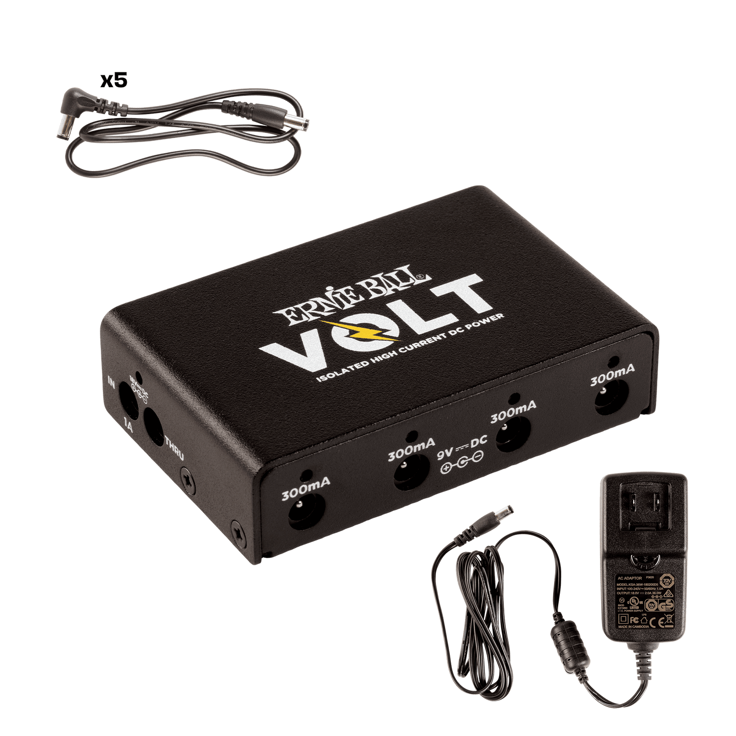 Ernie Ball Volt Isolated High Current DC Power Supply