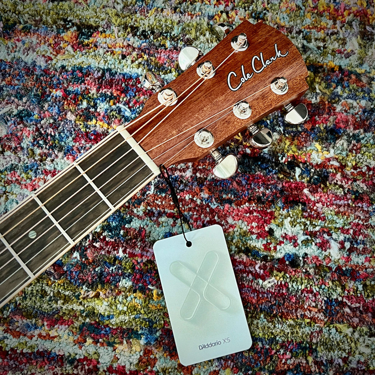 Cole Clark Studio Grand Auditorium Acoustic Guitar - All Australian Redwood Top with Queensland Maple Body (SAN1EC-RDM)