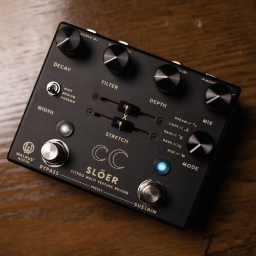 Walrus Audio Slöer Stereo Ambient Reverb - Black