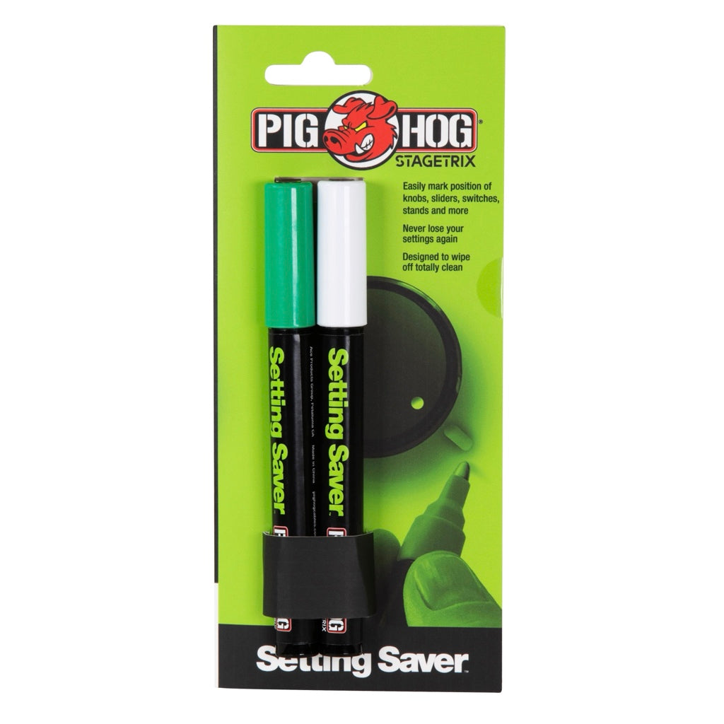 Pig Hog StageTrix Setting Saver Pens 2-Pack