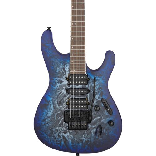 Ibanez S770CZM, Cosmic Blue Frozen Matte (New for 2024)