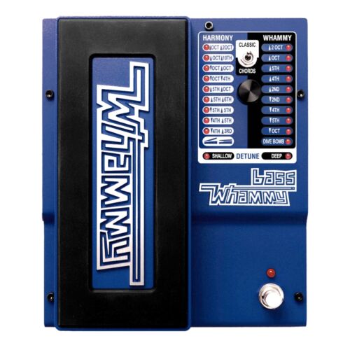 DigiTech Bass Whammy Pitch Shift Pedal - Legendary pitch shifting effect for bass guitar