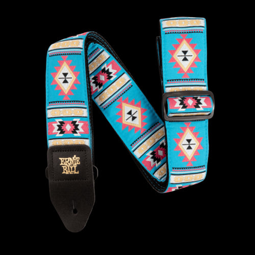 Ernie Ball Sedona Blue Jacquard Guitar Strap