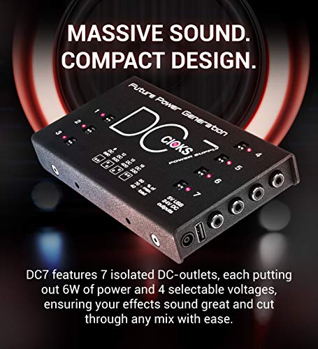 CIOKS DC7 7 Isolated DC Outlets Pedal Power Supply