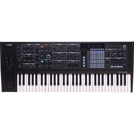 Arturia PolyBrute 6-Voice Polyphonic Morphing Analog Synthesizer - Noir, Limited Edition [DEMO-MINT]