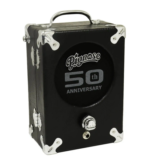 Pignose Amps 7-100SE 50th Anniversary Limited Edition Black, Legendary 5-watt 1 x 5-inch Battery-Powered Portable Combo Amp