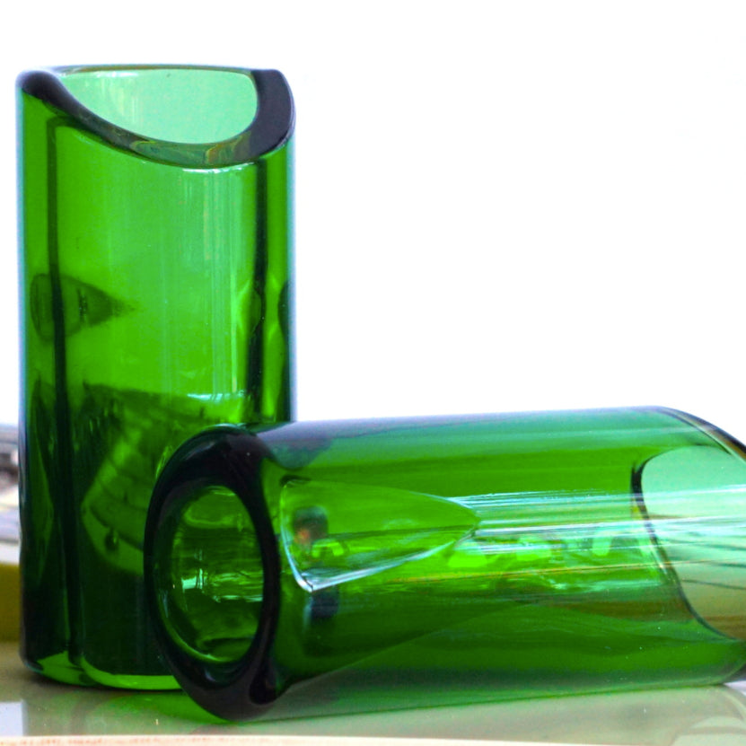 The Rock Slide Custom Shop - Medium Green Glass