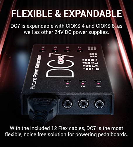 CIOKS DC7 7 Isolated DC Outlets Pedal Power Supply