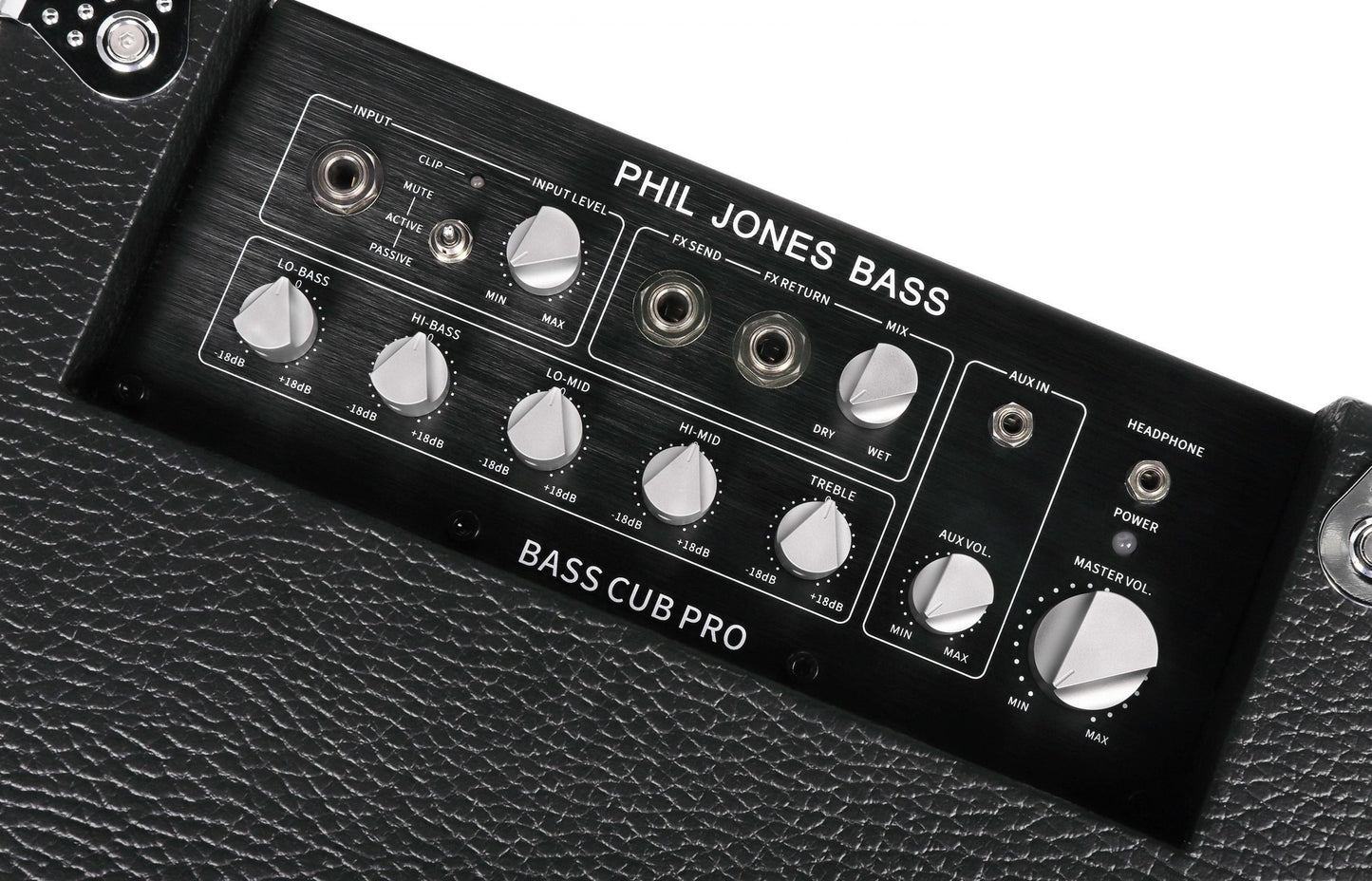 Phil Jones Bass BG-120B Bass Cub Pro 120W Micro Combo Amp 2x5", Black