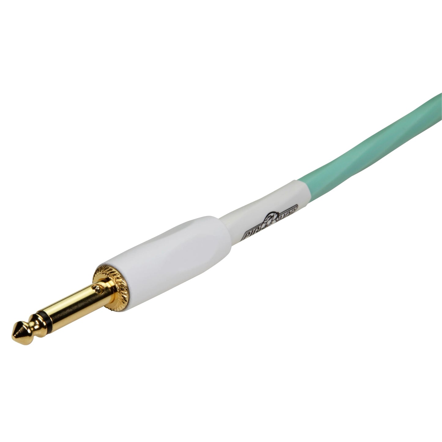 Pig Hog Hex Series 10-foot Silent Instrument Cable, Seafoam Green