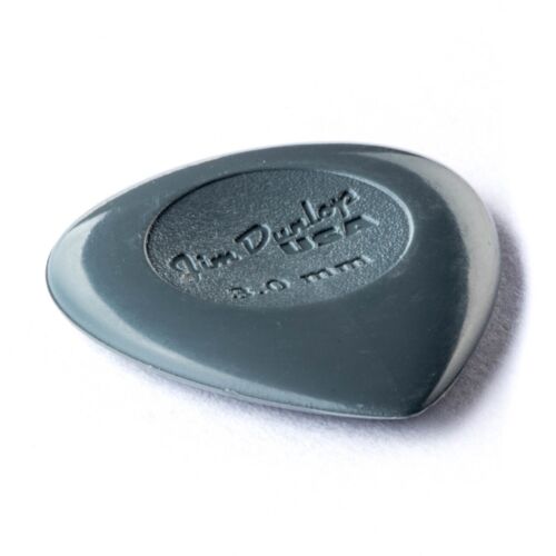 Dunlop Nylon Big Stubby Guitar Pick 3.0MM - 6 Pack (445P3.0 / Dark Gray)