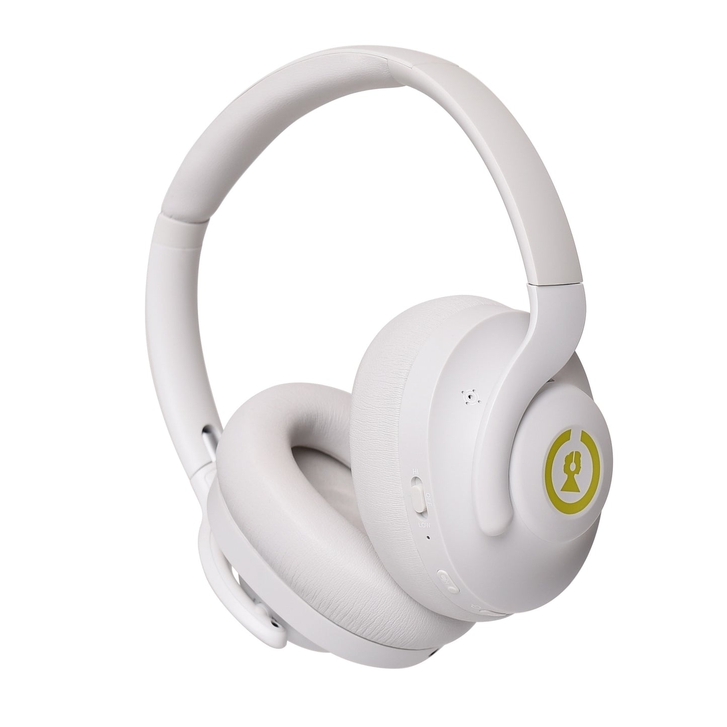 Soho Sound 45s Bluetooth Wireless Active Noise Cancelling (ANC) Headphones, White City House