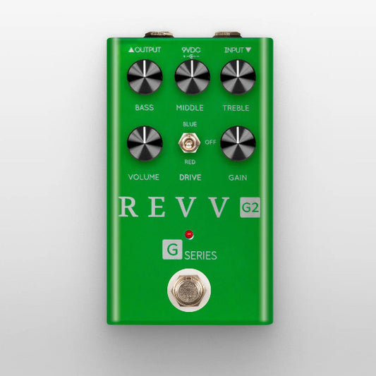 REVV G2 Pedal | Overdrive/Crunch - Green Channel Preamp