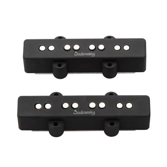 Sadowsky J-Style Bass Pickup Set (Alnico V / Alnico III), Noise-Cancelling, Split Coil, 4 String