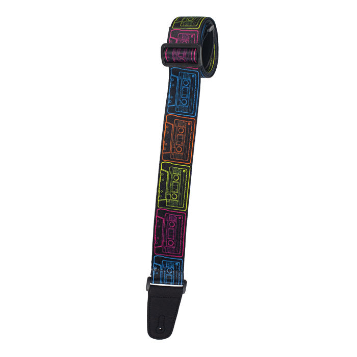 Henry Heller Artist Series Sublimation 2" Guitar/Bass Straps - Cassettes