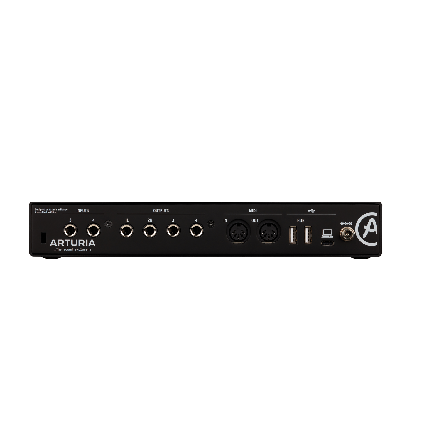 Arturia MiniFuse 4, 4 in / 4 out Audio & MIDI Interface, Black