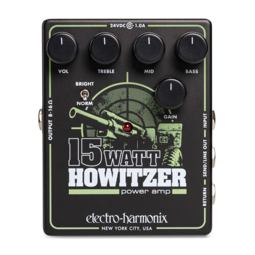 Electro-Harmonix 15 Watt Howitzer Guitar Preamp and Power Amp